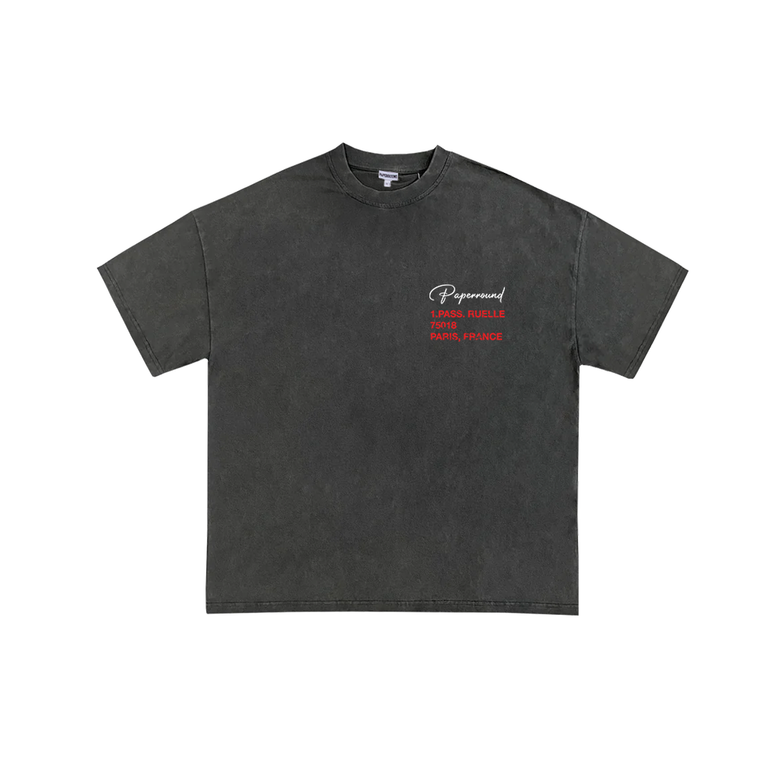 Grey Signature T SHIRT