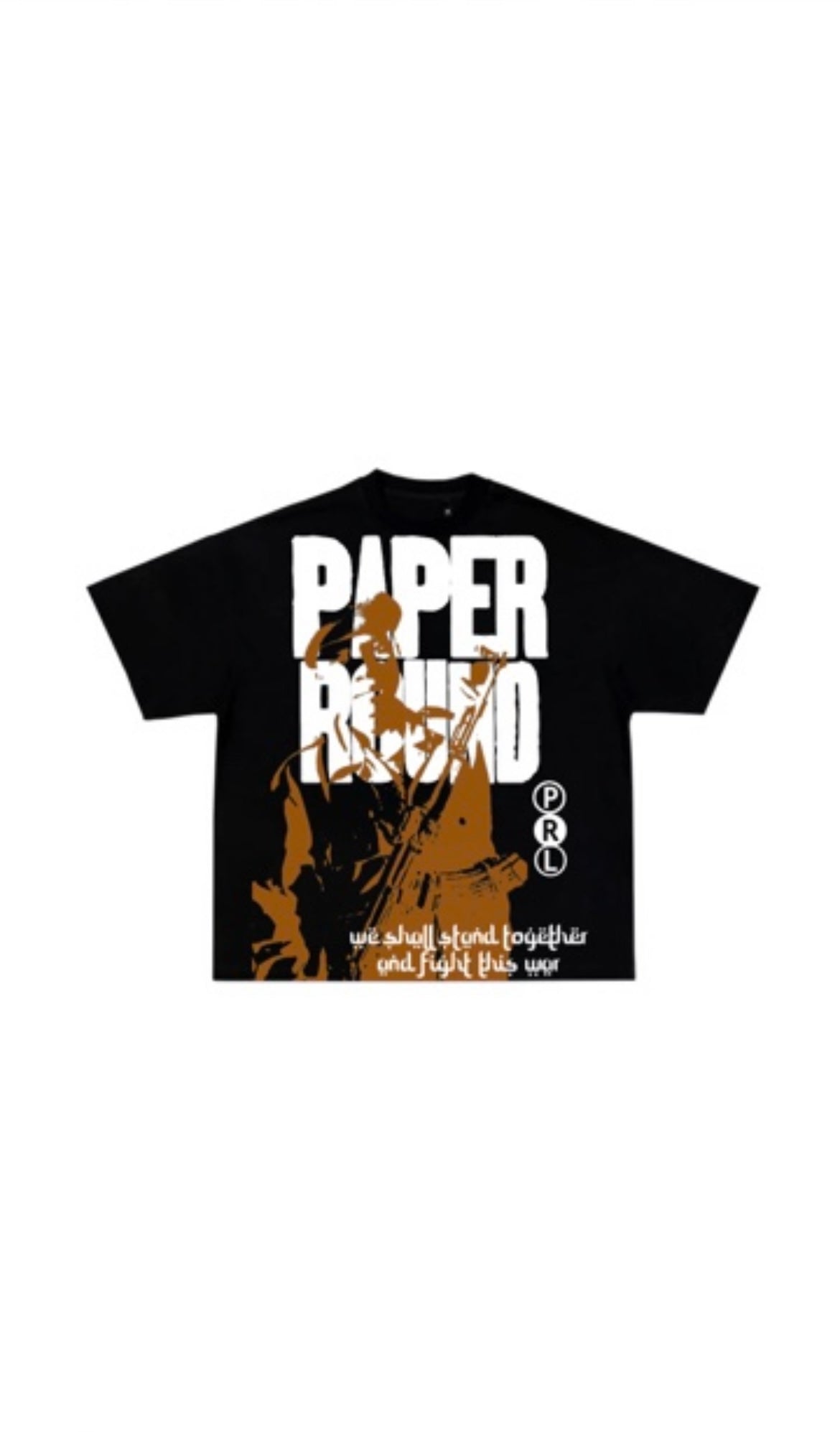 BLACK WAR T SHIRT